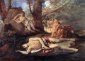 Echo Narcissus classical painter Nicolas Poussin